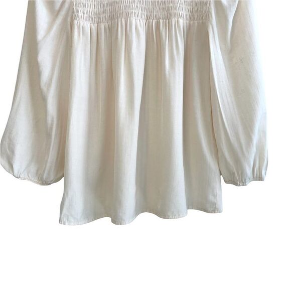 Polagram Smocked Flowy Blouse - Picture 5 of 5